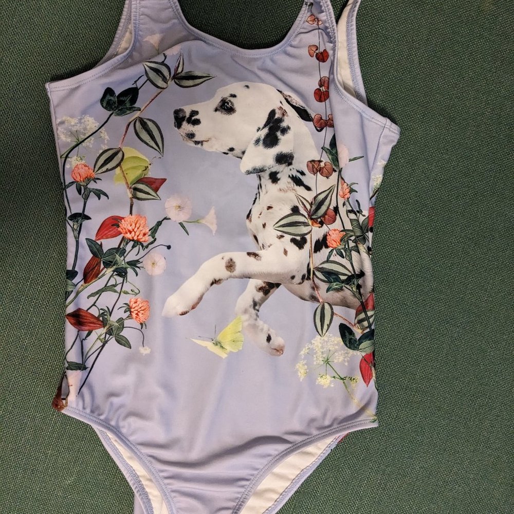 Molo Nika Dalmatian One Piece Swimsuit Size 12 years